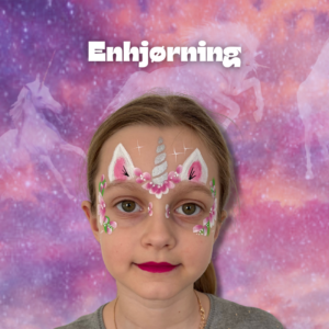 Mal en enhjørning – trin for trin