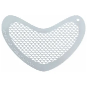 Boomerang Face Paint Stencil - Small Scales (B025)