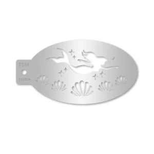 FUSION Swimming Mermaid Stencil - FS14