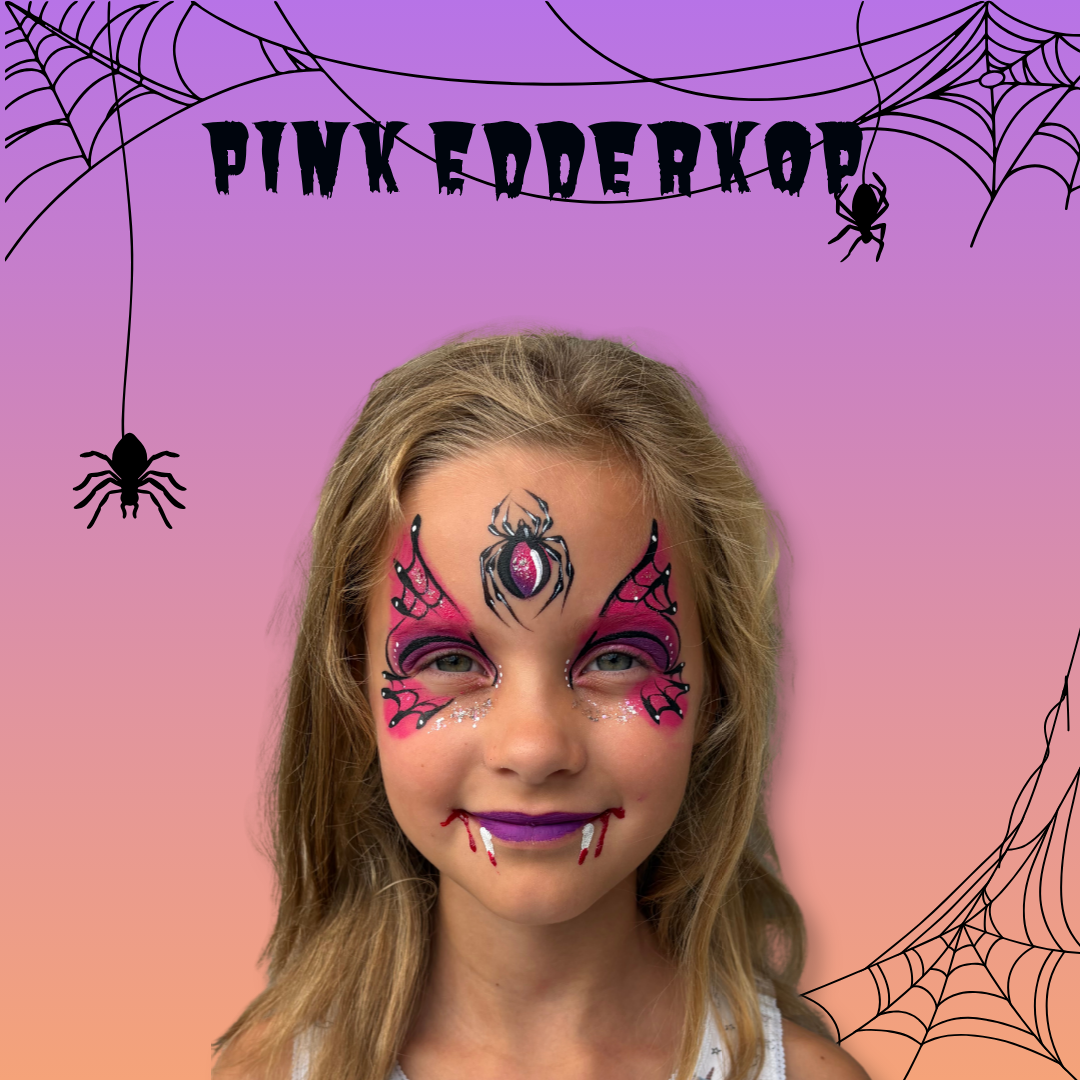 Halloween Pink Edderkop